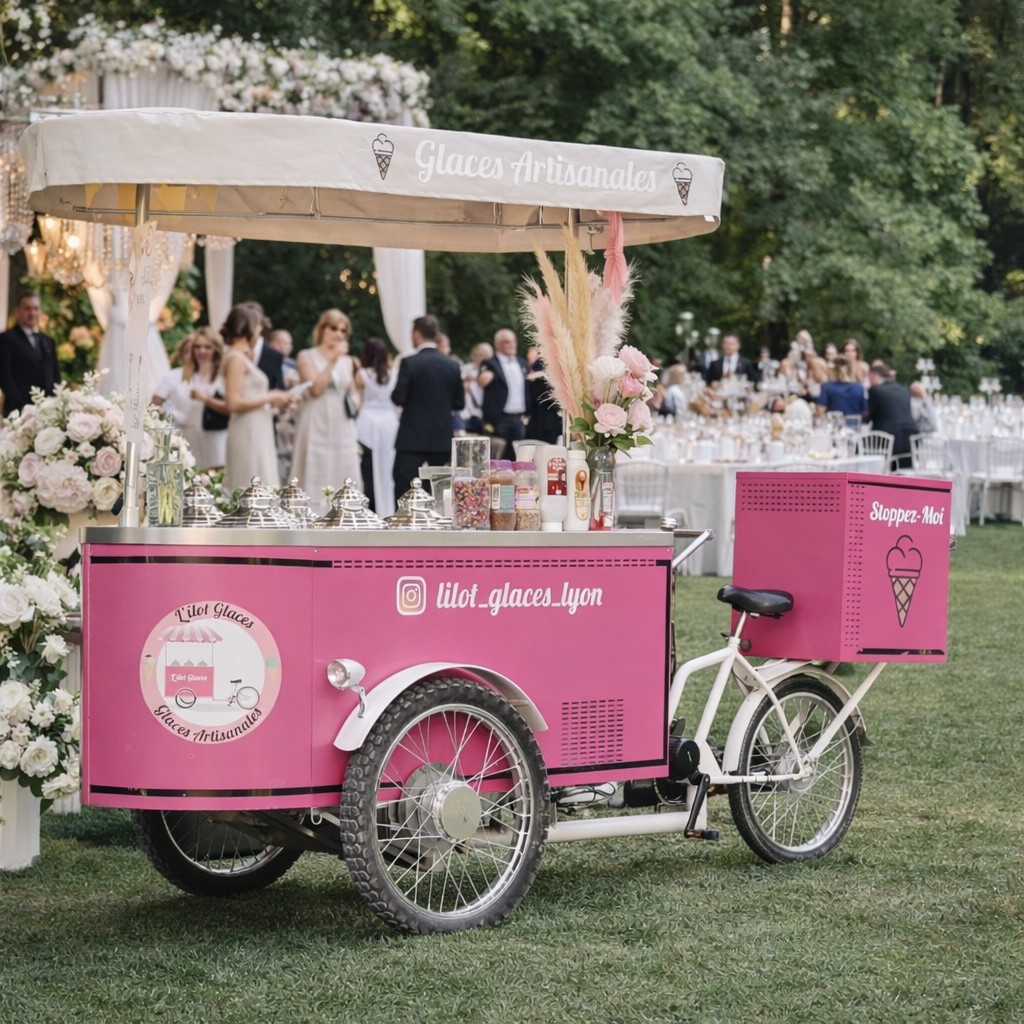 Vélo à glaces L'îlot Glaces en événement